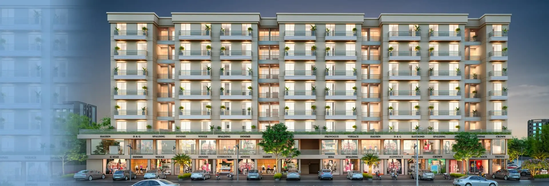 Shops, Flats in Vadodara - Shree Siddheshwar Highland